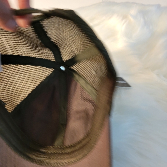 Brown and Green USA Mens Cap - Picture 7 of 9